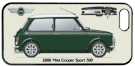 Mini Cooper Sport 2000 (green) Phone Cover Horizontal